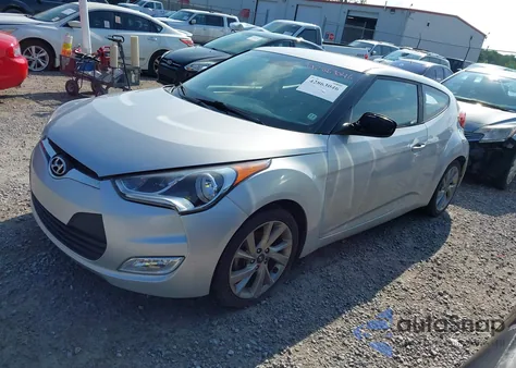 2017 Hyundai Veloster from USA, damaged, VIN KMHTC6AD5HU306636